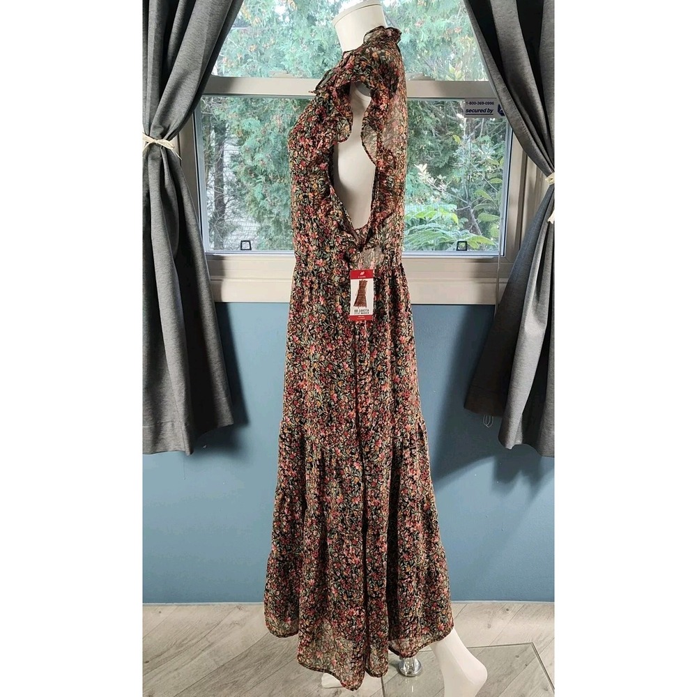 NWT BB Dakota Women's XL By Steve Madden Sleeveless Chiffon Midi Dress - Picture 3 of 15